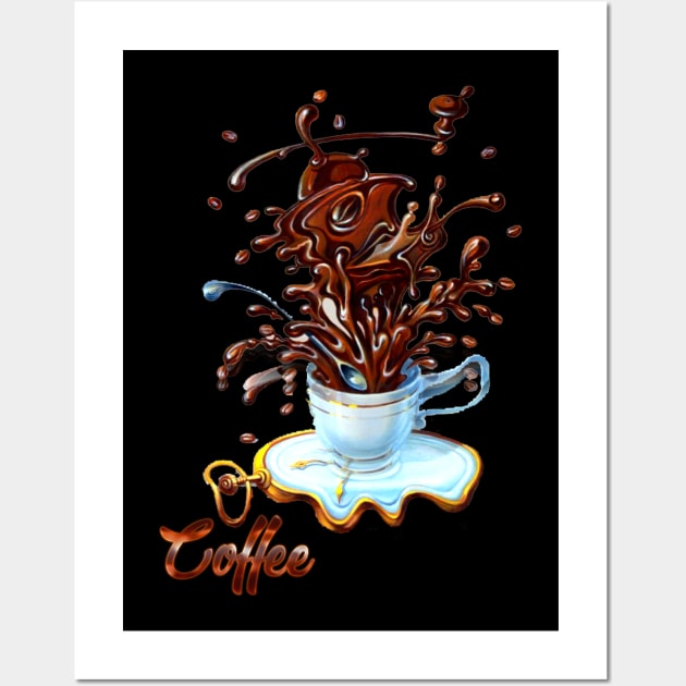 Coffee Wall Art by Creative Brain